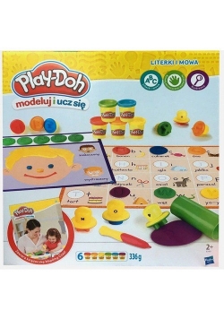 Play-Doh Modeluj i ucz się Literki i mowa