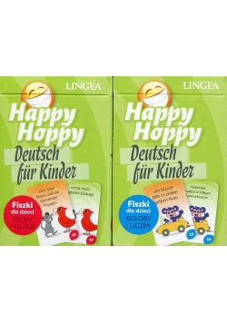Happy Hoppy Fiszki dla dzieci pakiet niemiecki