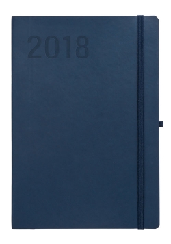 Kalendarz 2018 Impresja A5 Granatowy