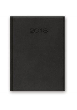 Kalendarz 2018 21D A5 czarny