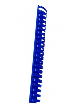 Plastikowe grzbiety do bindowania A4, 51mm 50 sztuk niebieskie