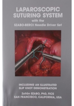 Laparoscopic suturing system with the szabo-berci needle driver set