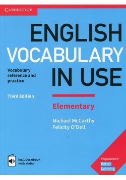 English Vocabulary in Use Elementary with answers and ebook with audio