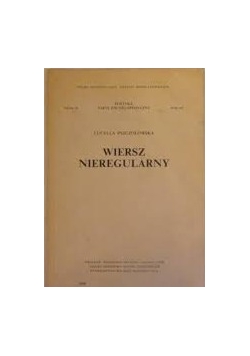 Wiersz nieregularny