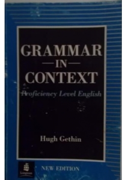 Grammar in Context