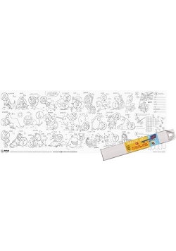 Edukacyjny arkusz XXL My First ABC