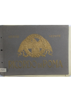 Ricordo di Roma , 1920 r.