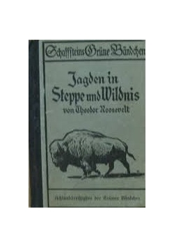 Jagden in Steppe und Wildnis, 1913r.