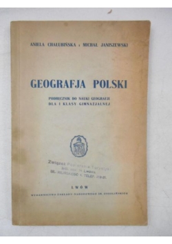Geografja Polski, 1936 r.