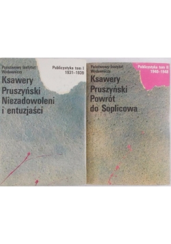 Zestaw dwóch książek- Powrót do Soplicowa/Niezadowoleni i entuzjaścii