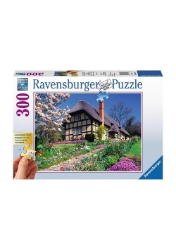 Puzzle 300 Dworek wiosną