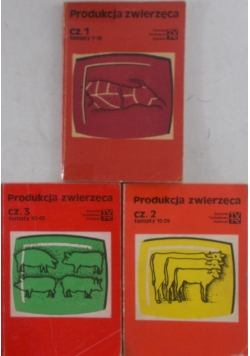 Produkcja zwierzęca, cz. 1-3