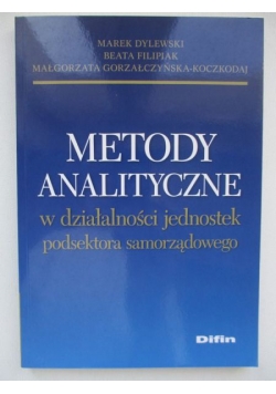 Metody analityczne