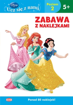 Disney Ucz się z nami Księżniczka Zabawa z naklejkami