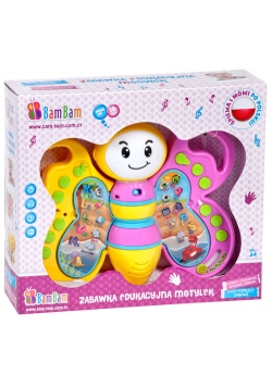 Zabawka edukacyjna motyl