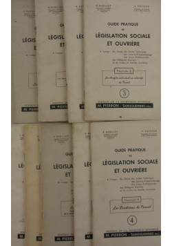 Guide Pratique de Legislation Sociale et ouvriere  1-9