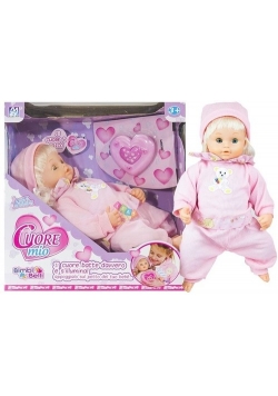Lalka bobas Bijące serce Mruga oczami