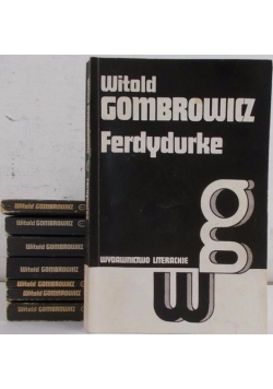 Ferdydurke / Bakakaj / Dziennik1953-1956 / Dziennik 1957-1961 / Dziennik 1961-1966 / Kosmos / Trans-Atlantyk / Dramaty