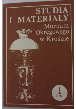Studia i materiały Muzeum Okręgowego w Krośnie