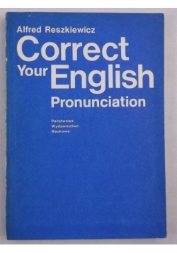 Correct Your English Pronunciation