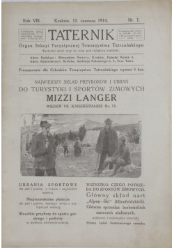 Taternik - Czerwiec 1914r.