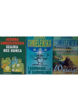 Wyścigi / Lądowanie w Garwolinie / Szajka bez końca zestaw 3 książek