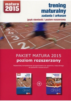 Język niemiecki Matura 2015 Pakiet Poziom rozszerzony