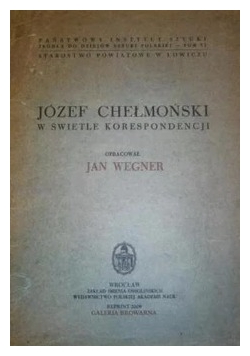 Józef Chełmoński w świetle korespondencji