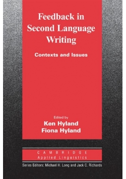 Feedback in Second Language Writing