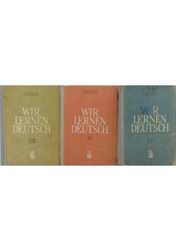 Wir Lerner Deutsch VIII, IX,XI