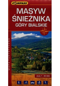 Masyw Śnieżnika Góry Bialskie mapa turystyczna 1:35 000