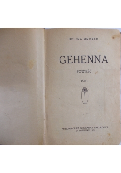 Gehenna, 1921r.