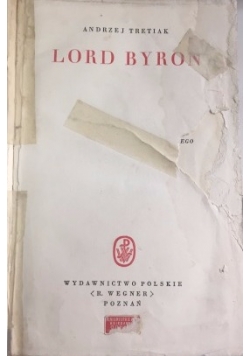 Lord Byron, 1930 r.