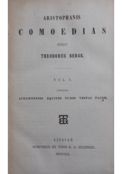 Comoedias, 1852 r.