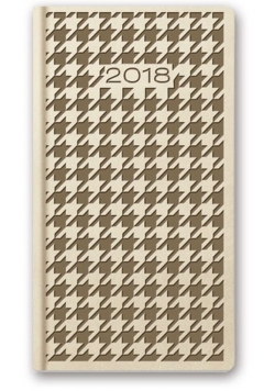 Kalendarz 2018 A6 11TB beżowy