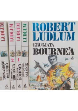 Krucjata Bournea \Przesyłka z salonik \Ultimatum Bournea - Tom I - II \ Tożsamość Bournea
