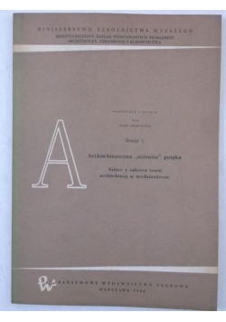 Architektoniczna scientia gotyku