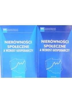 Nierówności społeczne a wzrost gospodarczy, Zeszyt 4 i 9