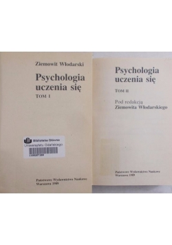 Psychologia uczenia się, Tom I-II