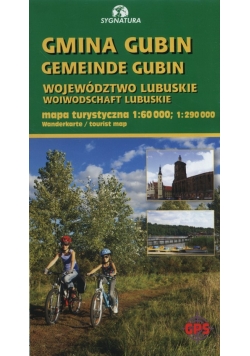 Gmina Gubin Mapa turystyczna 1:60 000