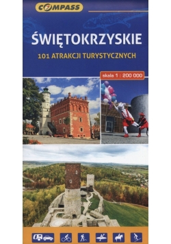 Świętokrzyskie 101 atrakcji turystycznych 1:200 000