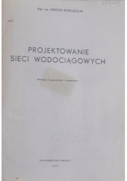 Projektowanie sieci wodociągowych
