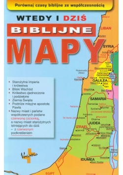 Wtedy i dziś biblijne mapy