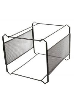 Kartoteka mini archiwum Q-Connect metalowy czarny