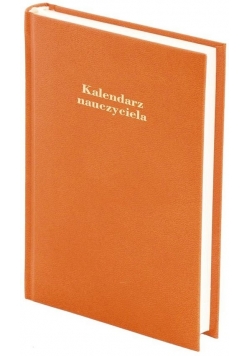 Kalendarz nauczyciela 2017/2018 A5 Albit pomarańczowy