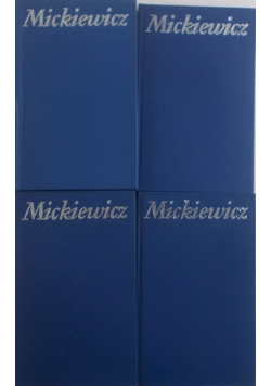 Wiersze / Powieści poetyckie / Utwory dramatyczne / Pan Tadeusz