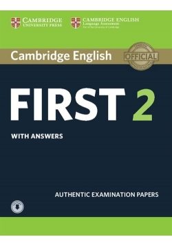 Cambridge English First 2 Student's Book with Answers and Audio
