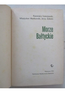 Morze Bałtyckie