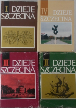 Dzieje Szczecina tom I-IV