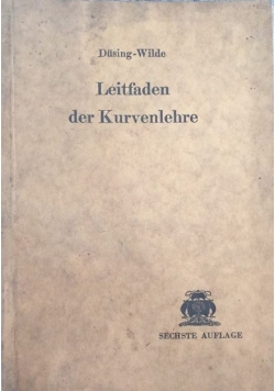 Leitfaden der Kurvenlehre, 1942 r.